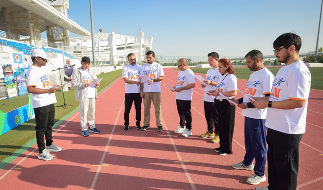 Viksit Bharat Run 2026 in Ashgabat (01 October 2026)