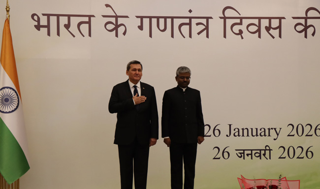 Celebrations of the 76th Anniversay of the Republic Day of India (Ashgabat, 26 January 2026)