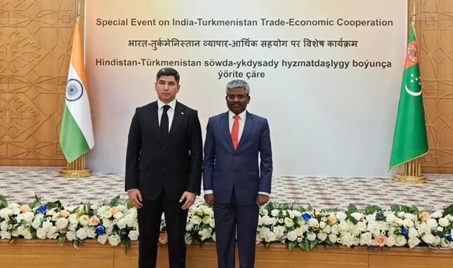 Special Event on India-Turkmenistan Trade-Economic Cooperation in Ashgabat (16 October 2026)