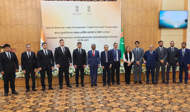 Special Event on India-Turkmenistan Trade-Economic Cooperation in Ashgabat (16 October 2026)