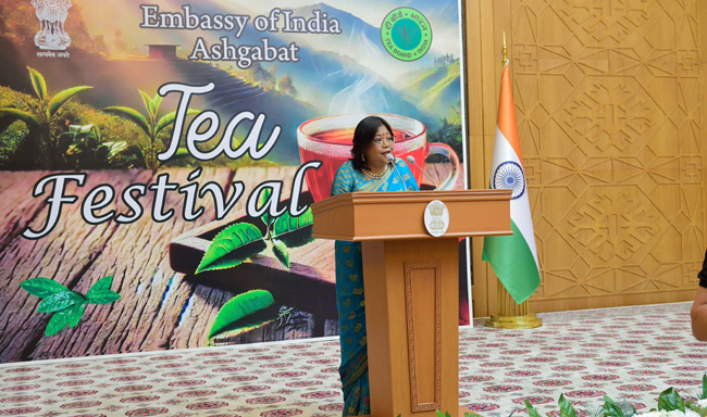 Embassy of India celebrated Indian Tea Festival in Ashgabat on 16 June 2025