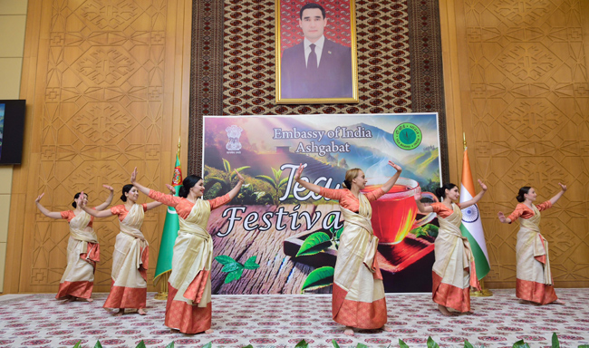 Embassy of India celebrated Indian Tea Festival in Ashgabat on 16 June 2025